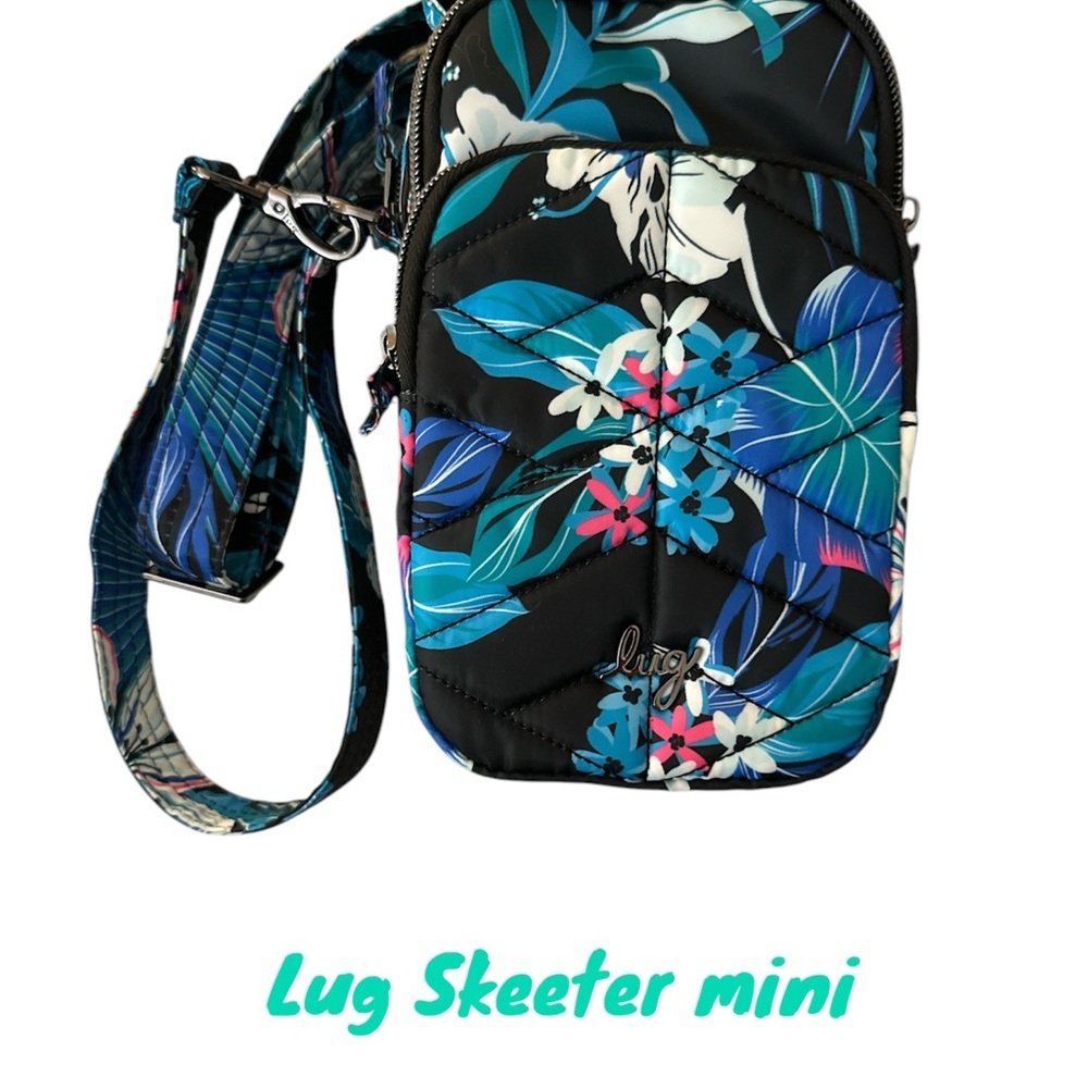 Lug Skeeter Mini Floral Crossbody Bag